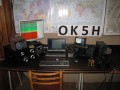 vysílací pracoviště OK5H: 
ICOM IC-756 PRO III, OM2500, USB microKEYER II, DAIWA CN-801HP 
